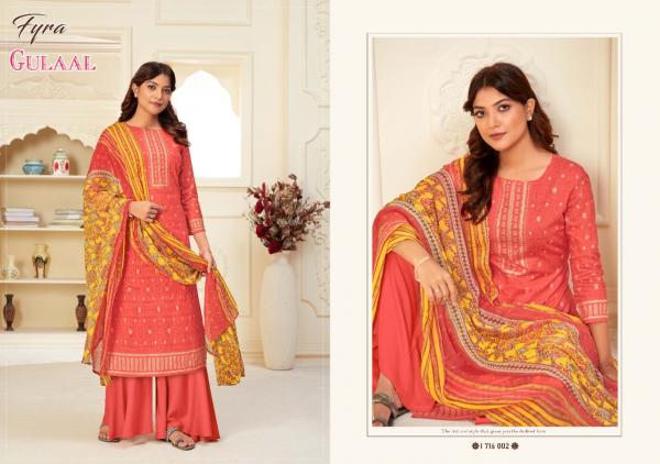 Fyra Gulaal Designer Cotton Digital Printed Salwar 